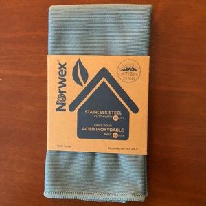Norwex Stainless Steel cloth with BacLock, NIP